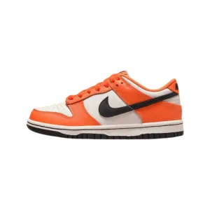 Nike Dunk Low GS Safety Orange White Black Nike Dunk sneakers with classic silhouette
