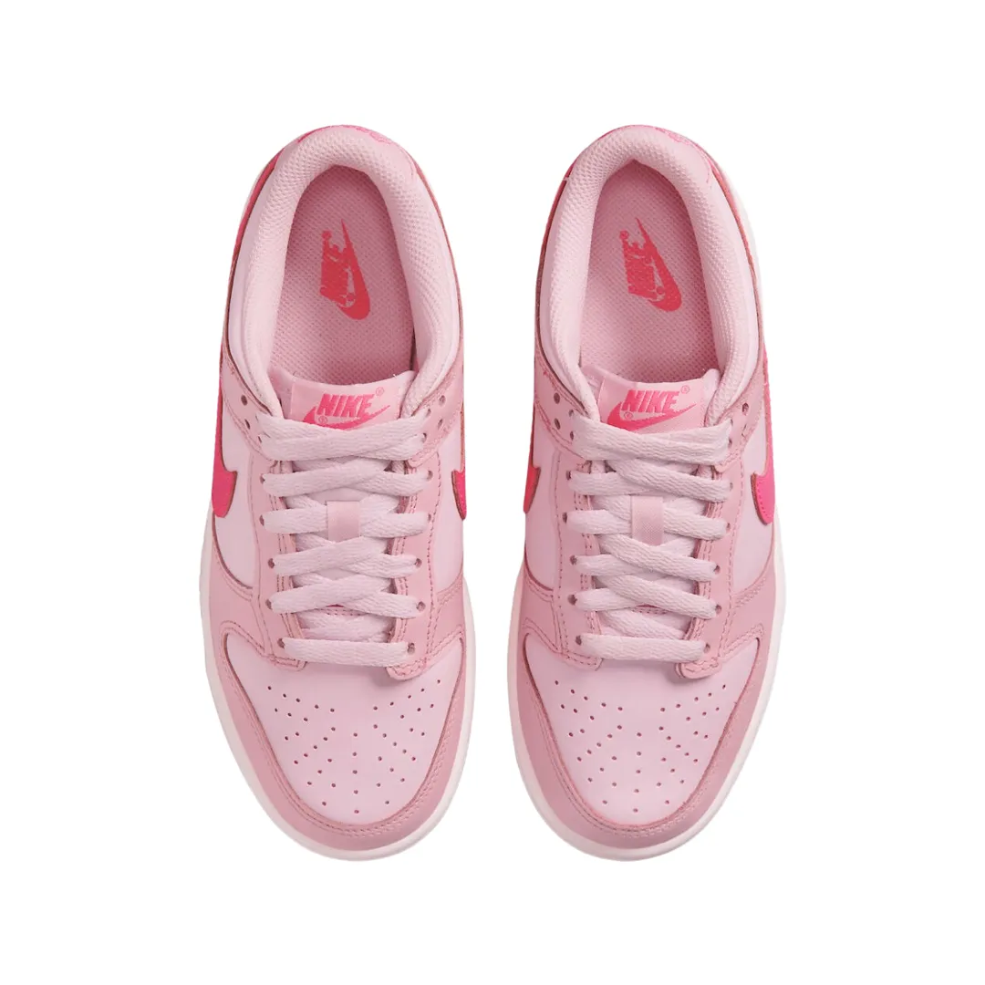Nike Dunk Low GS Triple Pink Medium Soft Pink Foam Iconic Sneakers