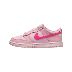 Nike Dunk Low GS Triple Pink Medium Soft Pink Foam Nike Dunk sneakers with classic silhouette