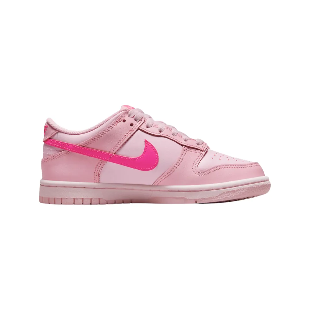 Nike Dunk Low GS Triple Pink Medium Soft Pink Foam Iconic Sneakers