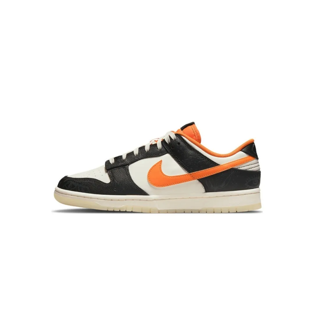 Nike Dunk Low Halloween 2021 Sail Starfish Black White Nike Dunk sneakers with classic silhouette