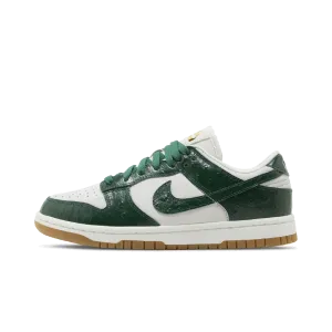 Nike Dunk Low LX Gorge Green Ostrich (Women's) Nike sneakers in limited color packs