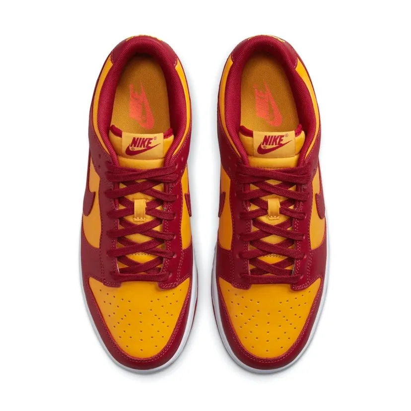 Nike Dunk Low Midas Gold Tough Red White Iconic Sneakers