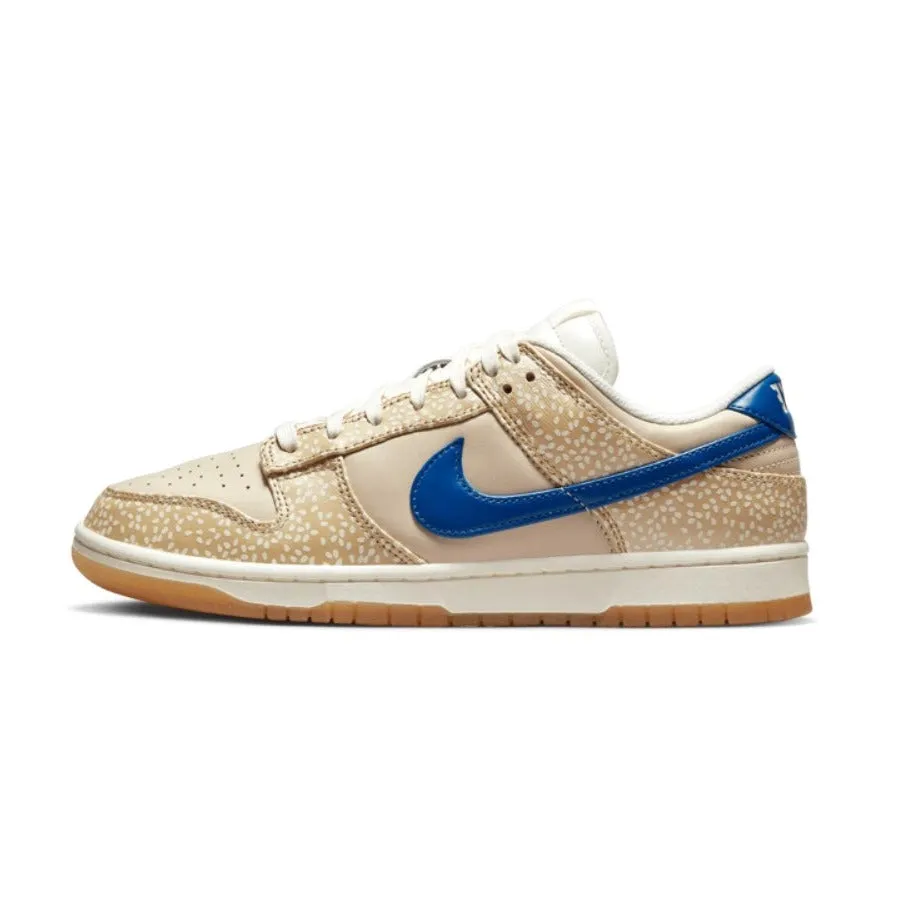 Nike Dunk Low Montreal Bagel Sesame Blue Jay Sail Sandrift Nike Dunk sneakers with classic silhouette