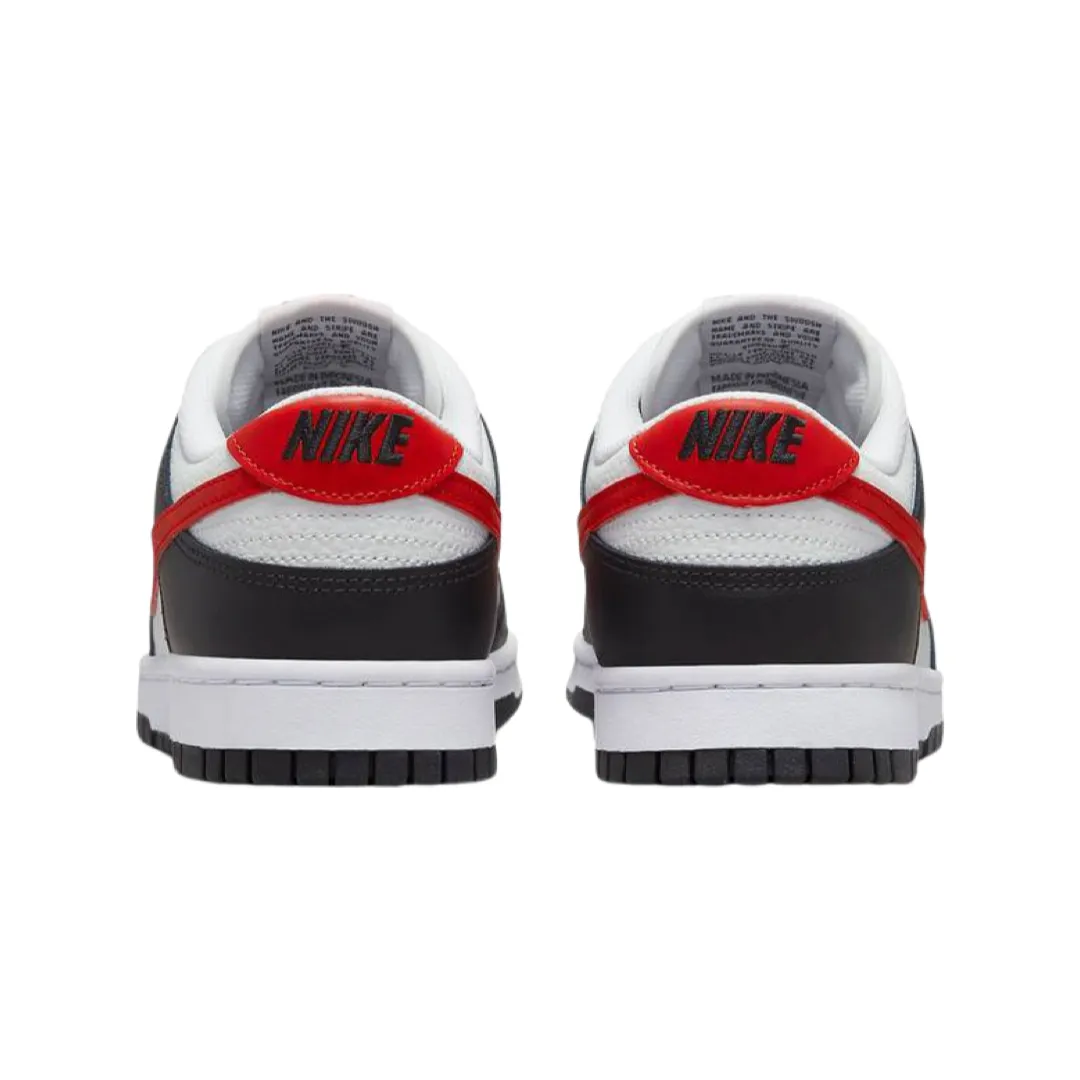 Nike Dunk Low Next Nature  GS Smoke Grey Crimson Iconic Sneakers