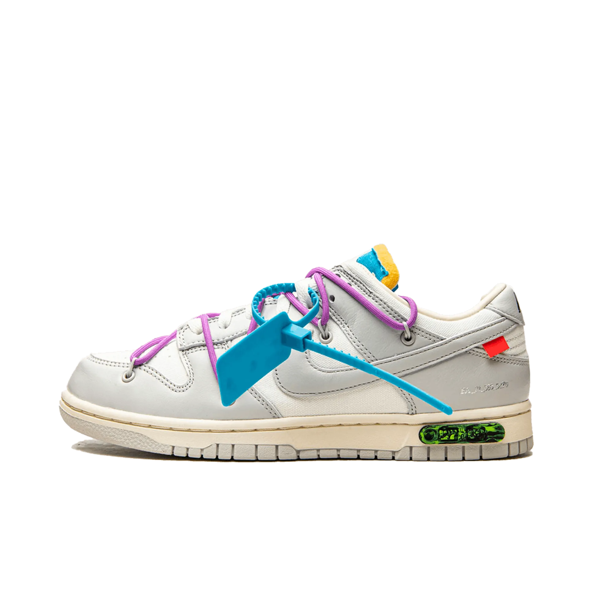 Nike Dunk Low Off White Lot 47 Nike sneakers in limited color packs