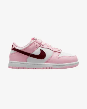 NIKE DUNK LOW PINK FOAM PRESCHOOL Primary school casual shoes