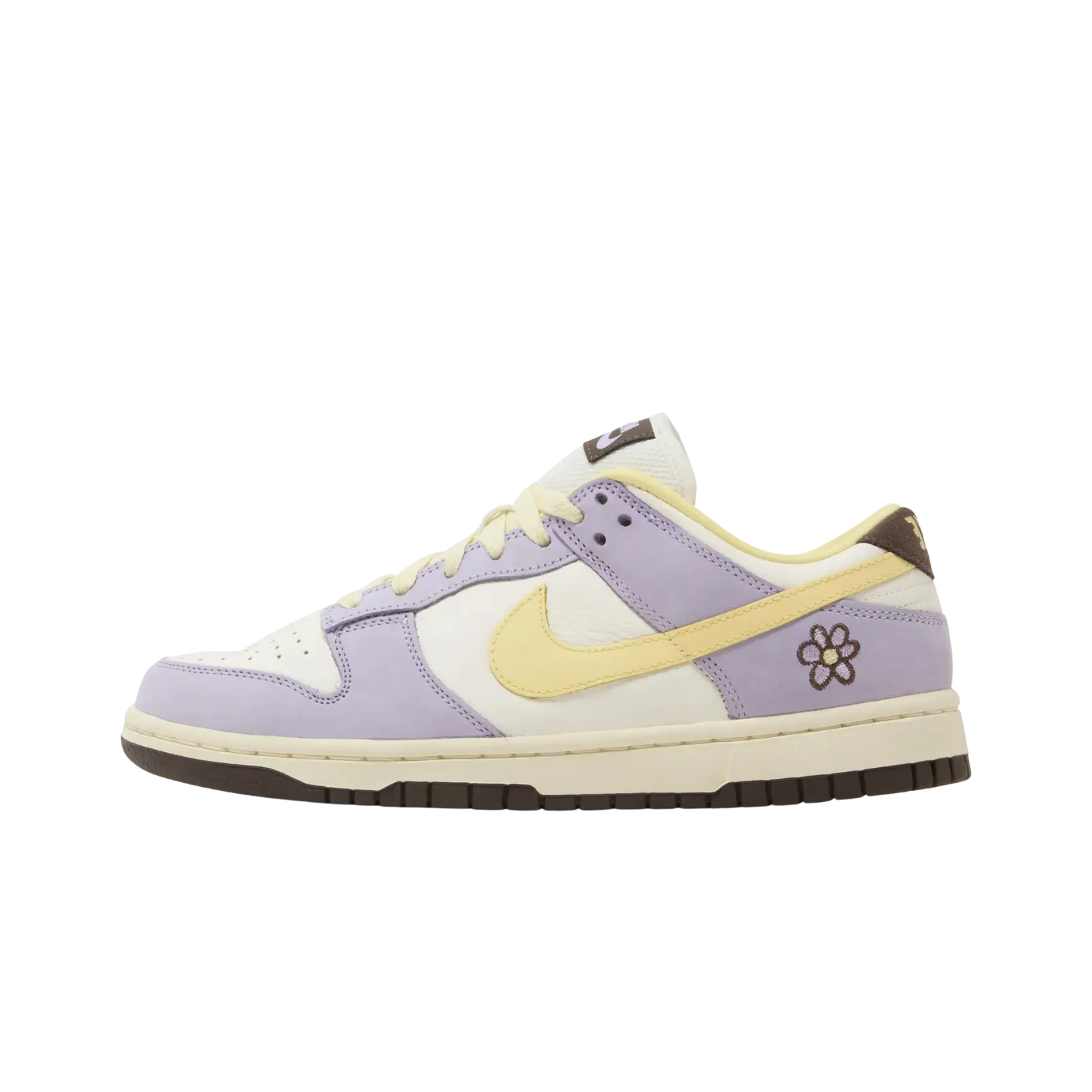 Nike Dunk Low Premium Lilac Bloom (Women's) Nike cushioned shoes for casual wear
