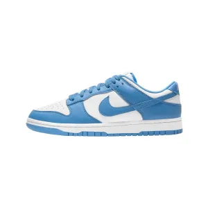 Nike Dunk Low PS (Pre-School) UNC University Blue White Nike Dunk sneakers with classic silhouette
