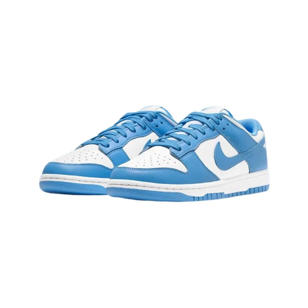 Nike Dunk Low PS (Pre-School) UNC University Blue White Iconic Sneakers
