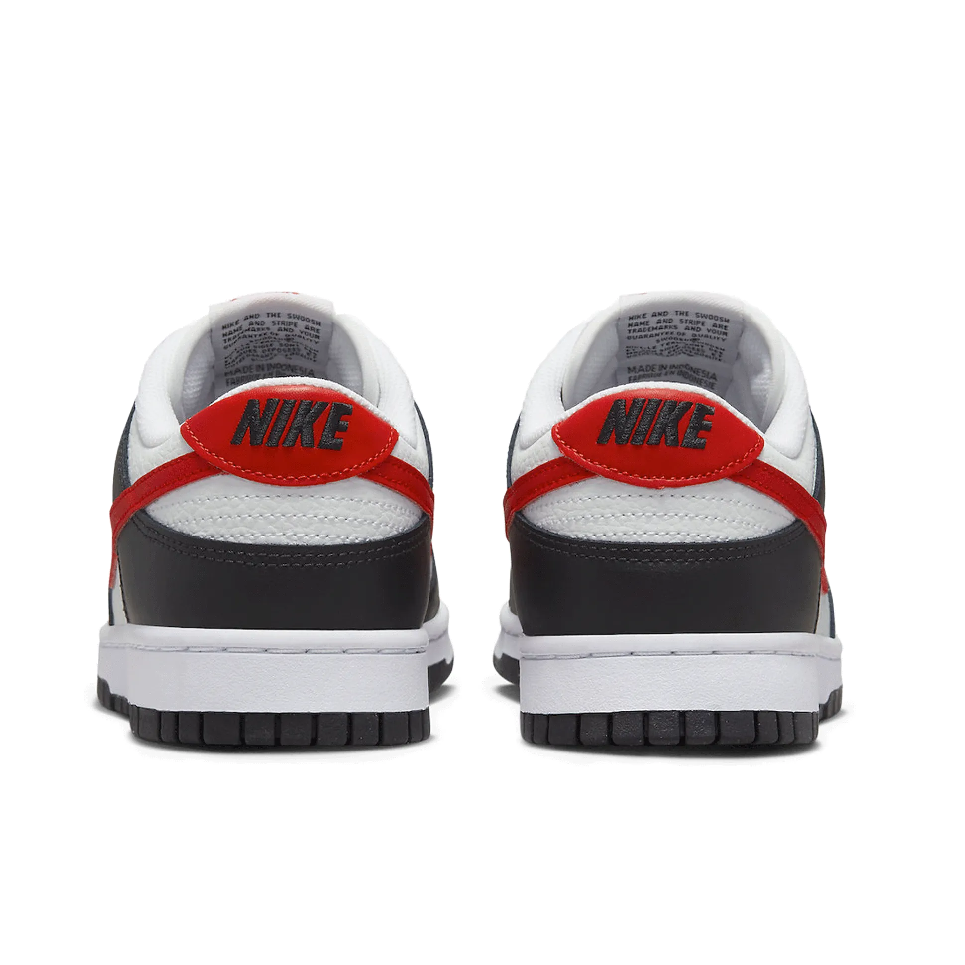 Nike Dunk Low Retro Red Swoosh Panda Nike Limited Colorway Shoes