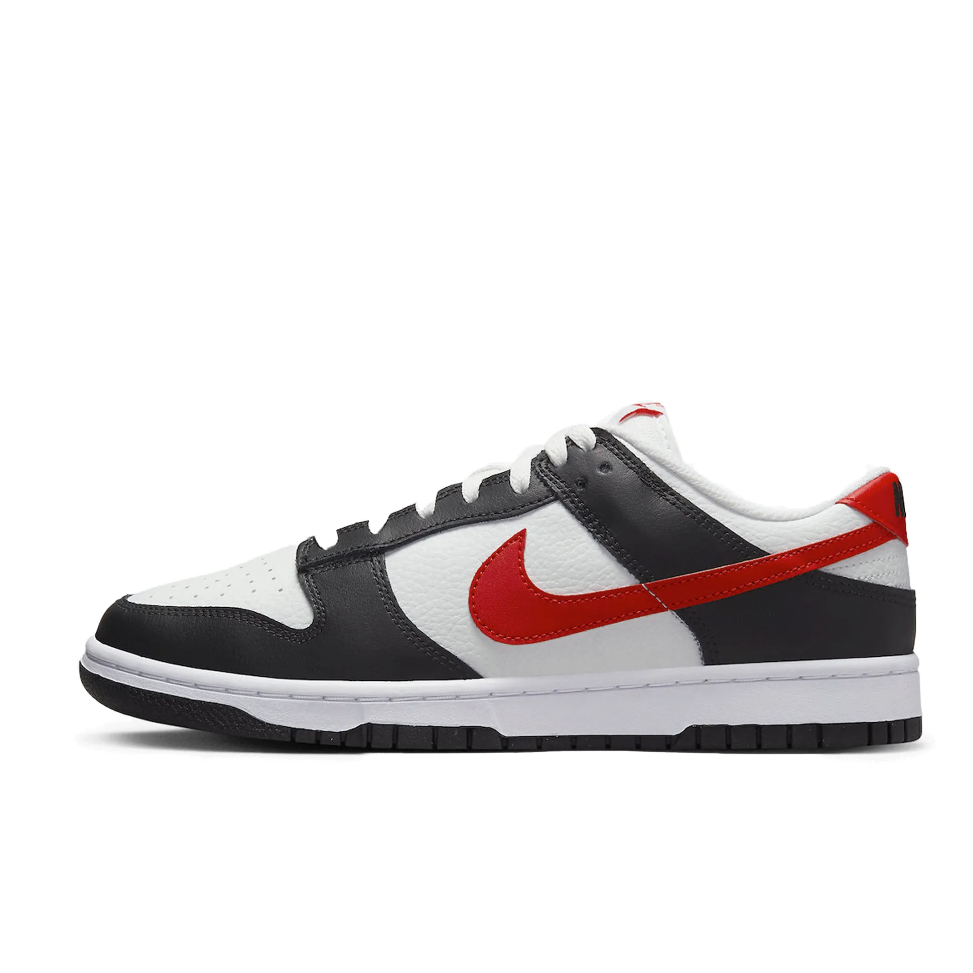 Nike Dunk Low Retro Red Swoosh Panda Nike sneakers in limited color packs