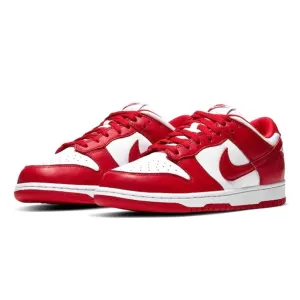 Nike Dunk Low St Johns University Red 2020 Nike Dunk sneakers with classic silhouette