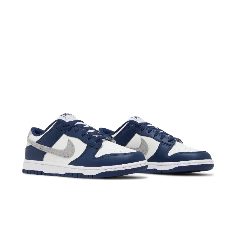 Nike Dunk Low Summit White Midnight Navy Nike Limited Colorway Shoes
