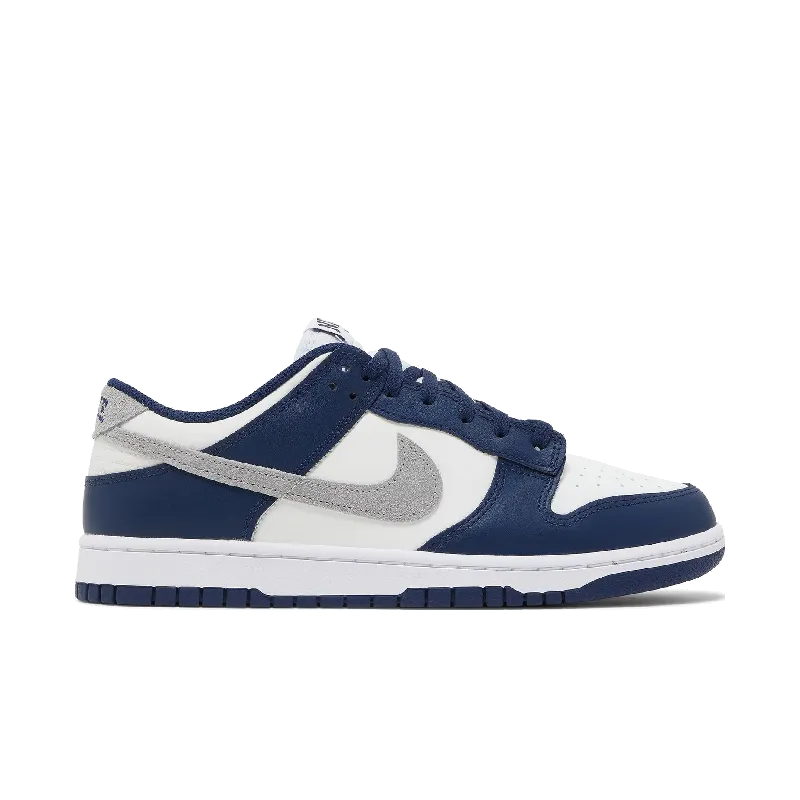 Nike Dunk Low Summit White Midnight Navy Nike Limited Colorway Shoes
