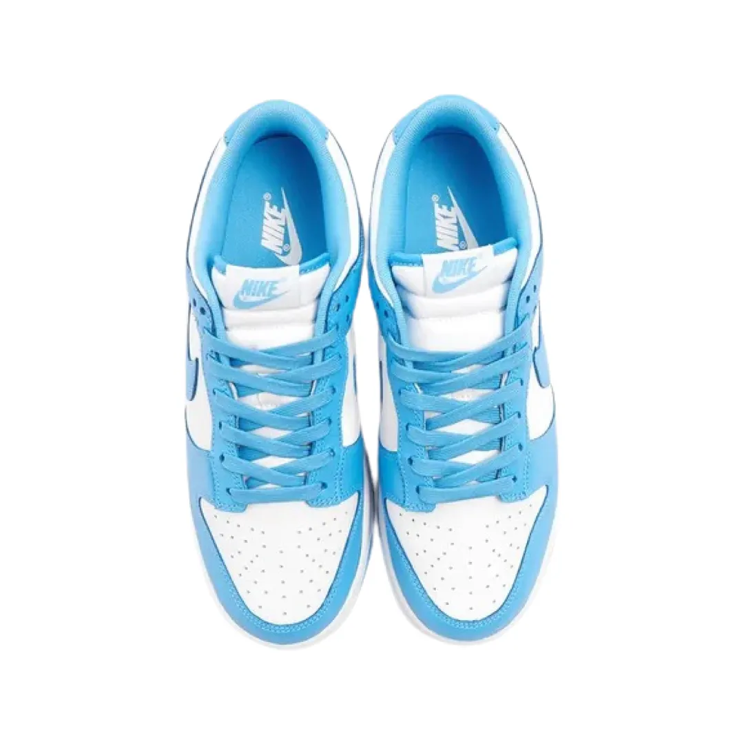 Nike Dunk Low UNC 2021 University Blue White Iconic Sneakers