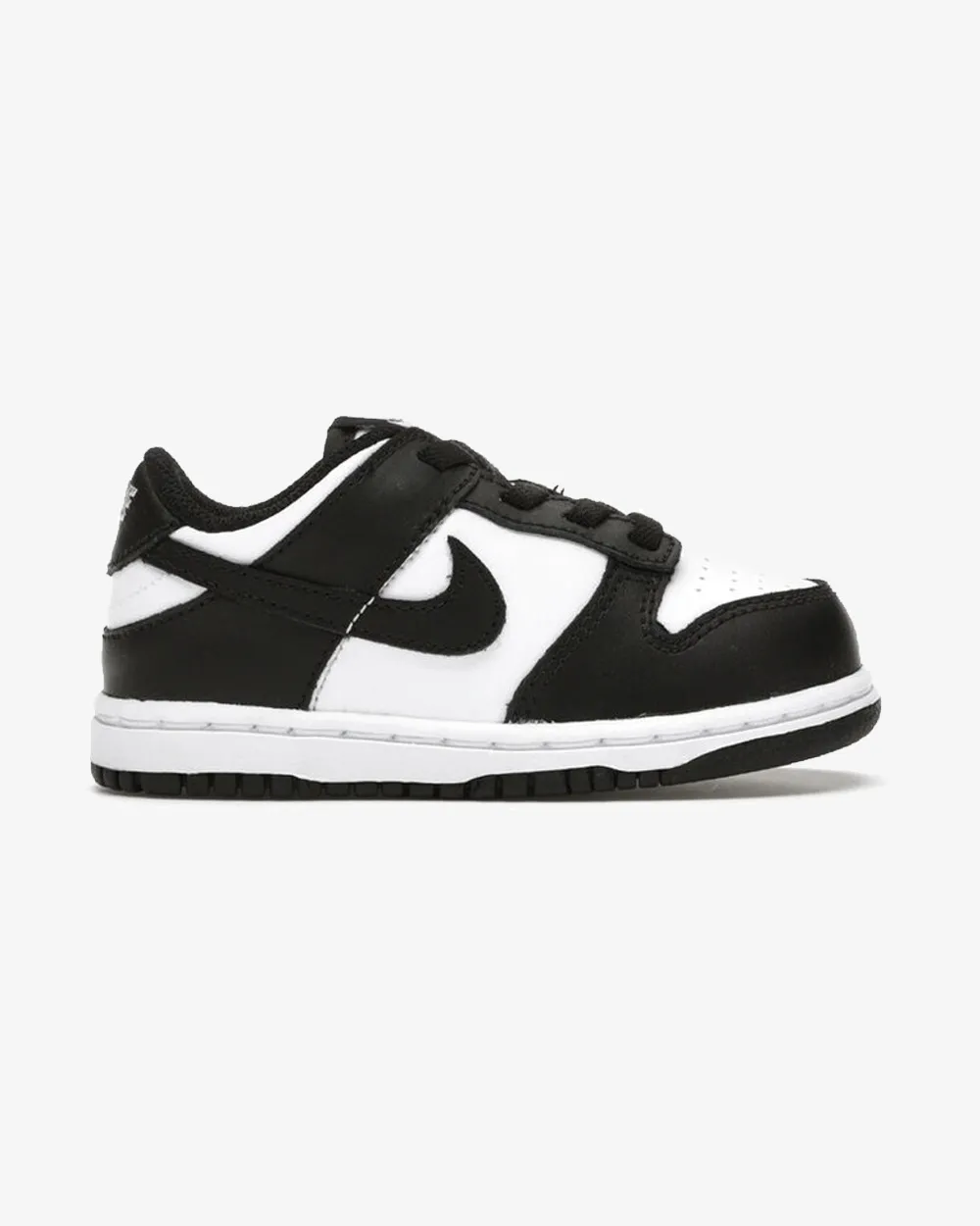 NIKE DUNK LOW WHITE BLACK TODDLER 2021 (NEW) Preschool sneakers for young kids