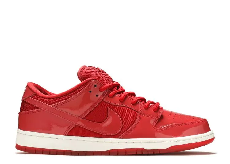 Nike Dunk SB Low Red Patent Leather Nike shoes with all-day comfort support