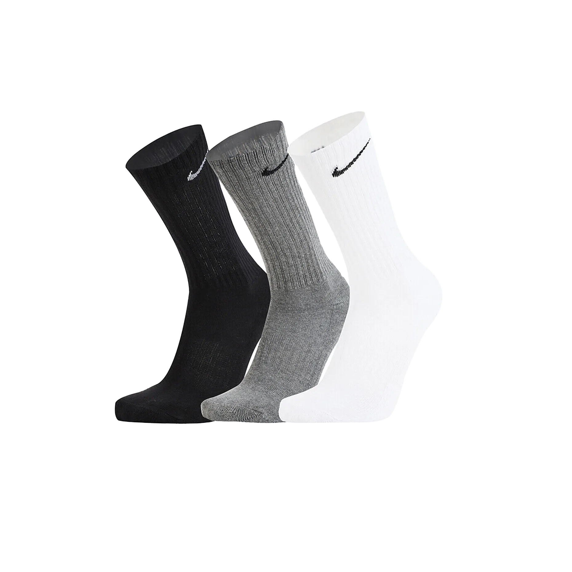 Nike Everyday Cotton Cushioned Crew Black/Grey/White Nike sneakers in limited color packs