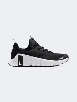 Nike Free Metcon 6 Men Training Sneakers Black/White Essential mens casual shoes for comfort
