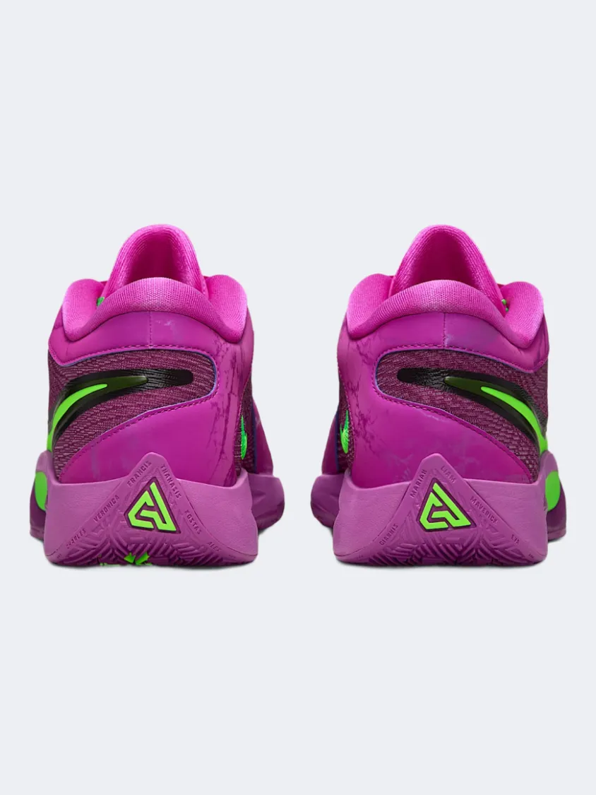 Nike Giannis Freak 6 Men Basketball Shoes Bold Berry Mens Urban Style Comfort Shoes