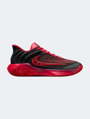 Nike Giannis Immortality 4 Men Basketball Sneakers Black/Team Red Essential mens casual shoes for comfort