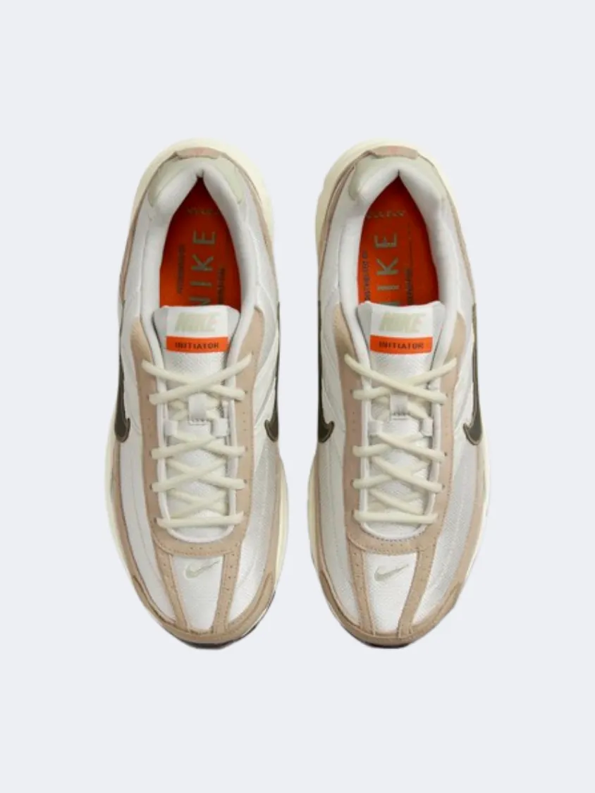 Nike Initiator Men Lifestyle Sneakers Light Bone/Khaki Mens Urban Style Comfort Shoes