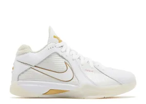 Nike KD 3 Retro White Metallic Gold (WORN) Nike sporty look with timeless feel