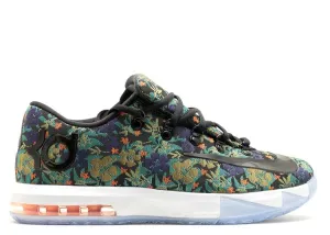 Nike KD 6 EXT Floral (WORN) Nike athletic shoes with flyknit design