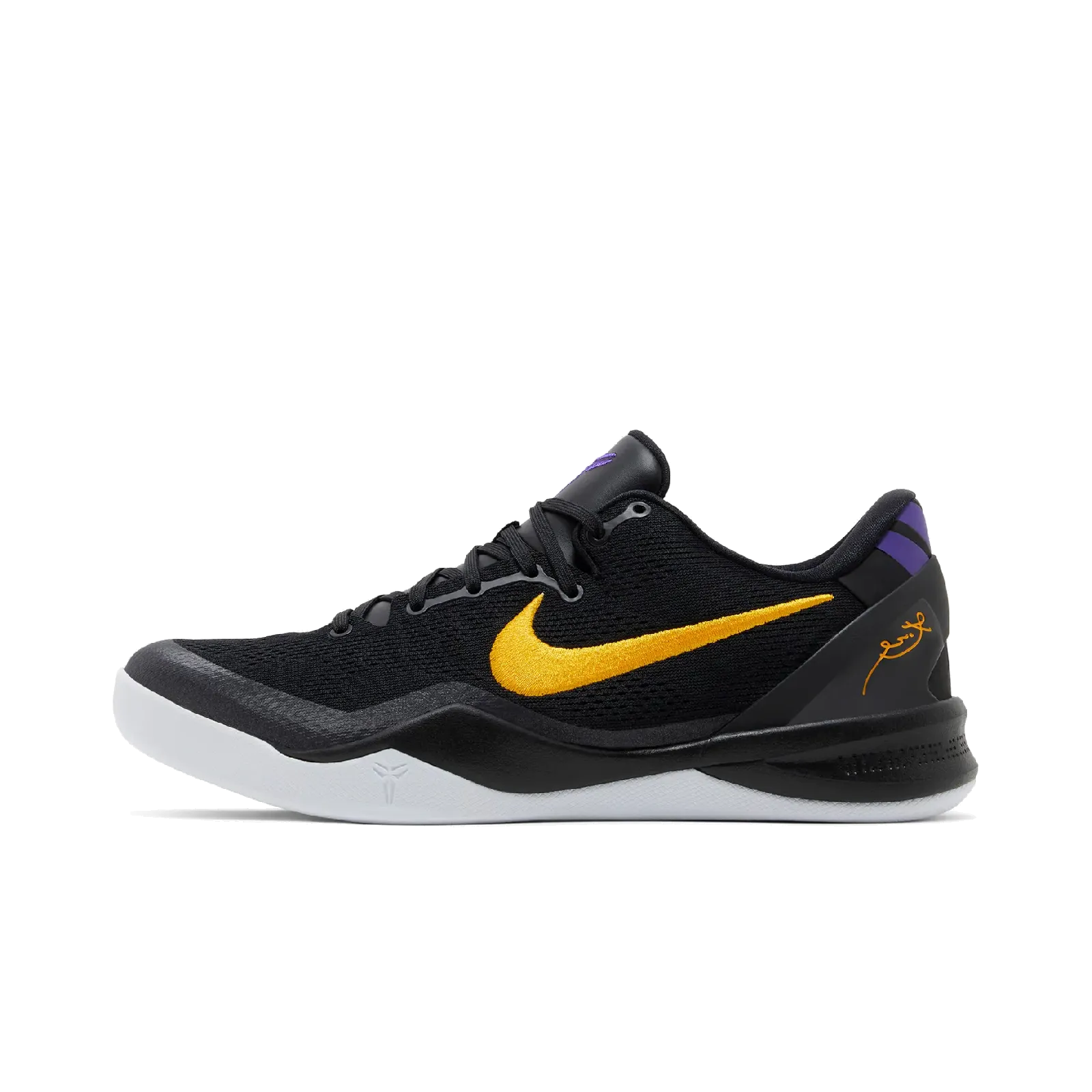 Nike Kobe 8 Protro Lakers Away Nike sporty look with timeless feel