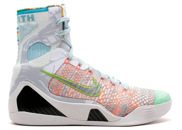 Nike Kobe 9 Elite Protro What the Kobe Nike sporty look with timeless feel