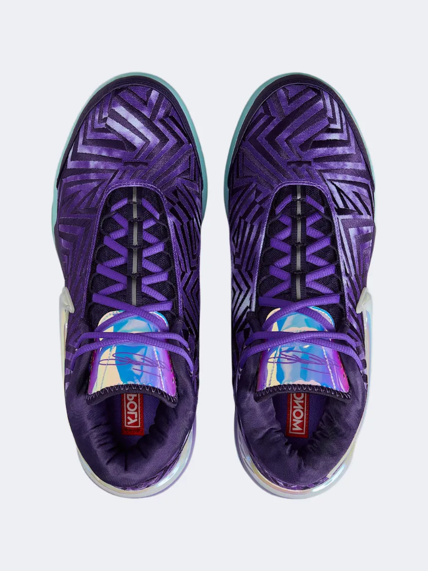 Nike Lebron Nxxt Genisus Qs Men Basketball Shoes Violet/White/Purple Mens Urban Style Comfort Shoes