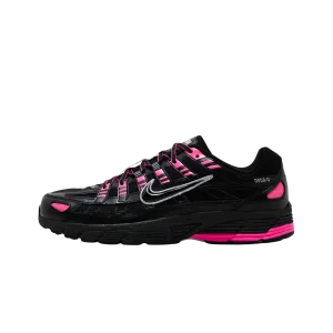 Nike P-6000 Pink Blast Metallic Silver Black Nike cushioned shoes for casual wear
