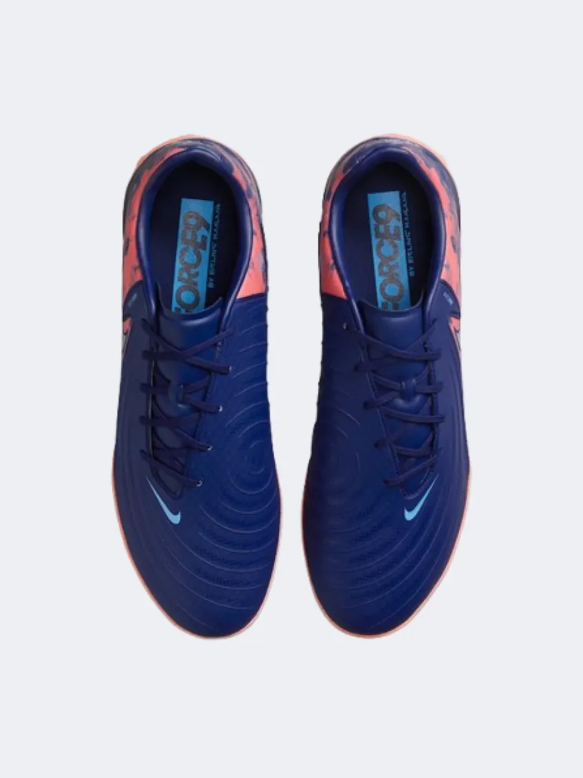 Nike Phantom Gx 2 Academy Men Football Sneakers Blue Void/Chrome Mens Urban Style Comfort Shoes