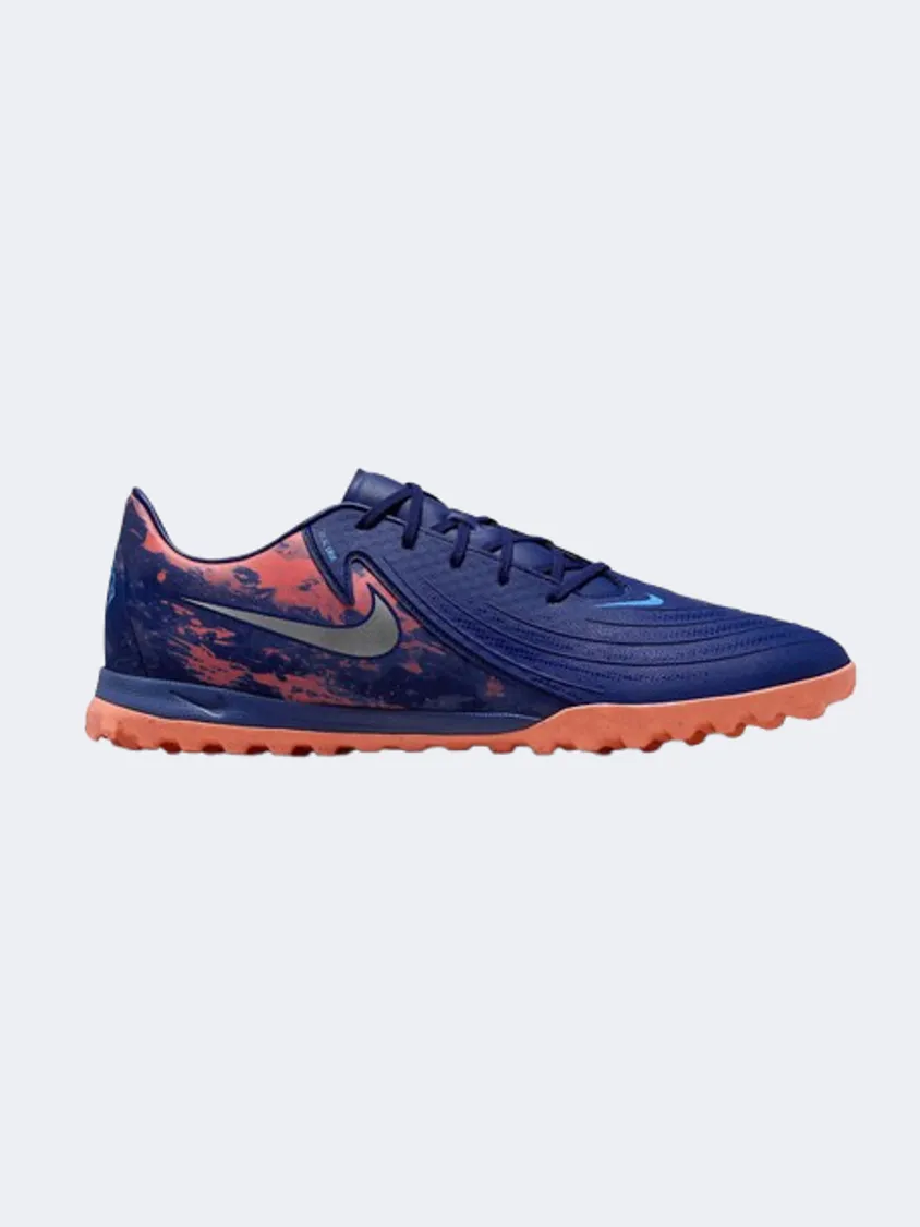 Nike Phantom Gx 2 Academy Men Football Sneakers Blue Void/Chrome Essential mens casual shoes for comfort