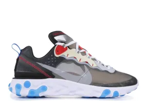 Nike React Element 87 Dark Grey Photo Blue Nike shoes with all-day comfort support