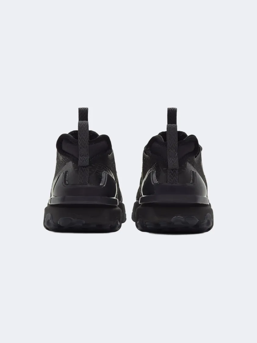 Nike React Vision Men Lifestyle Sneakers Black/Anthracite Mens Urban Style Comfort Shoes