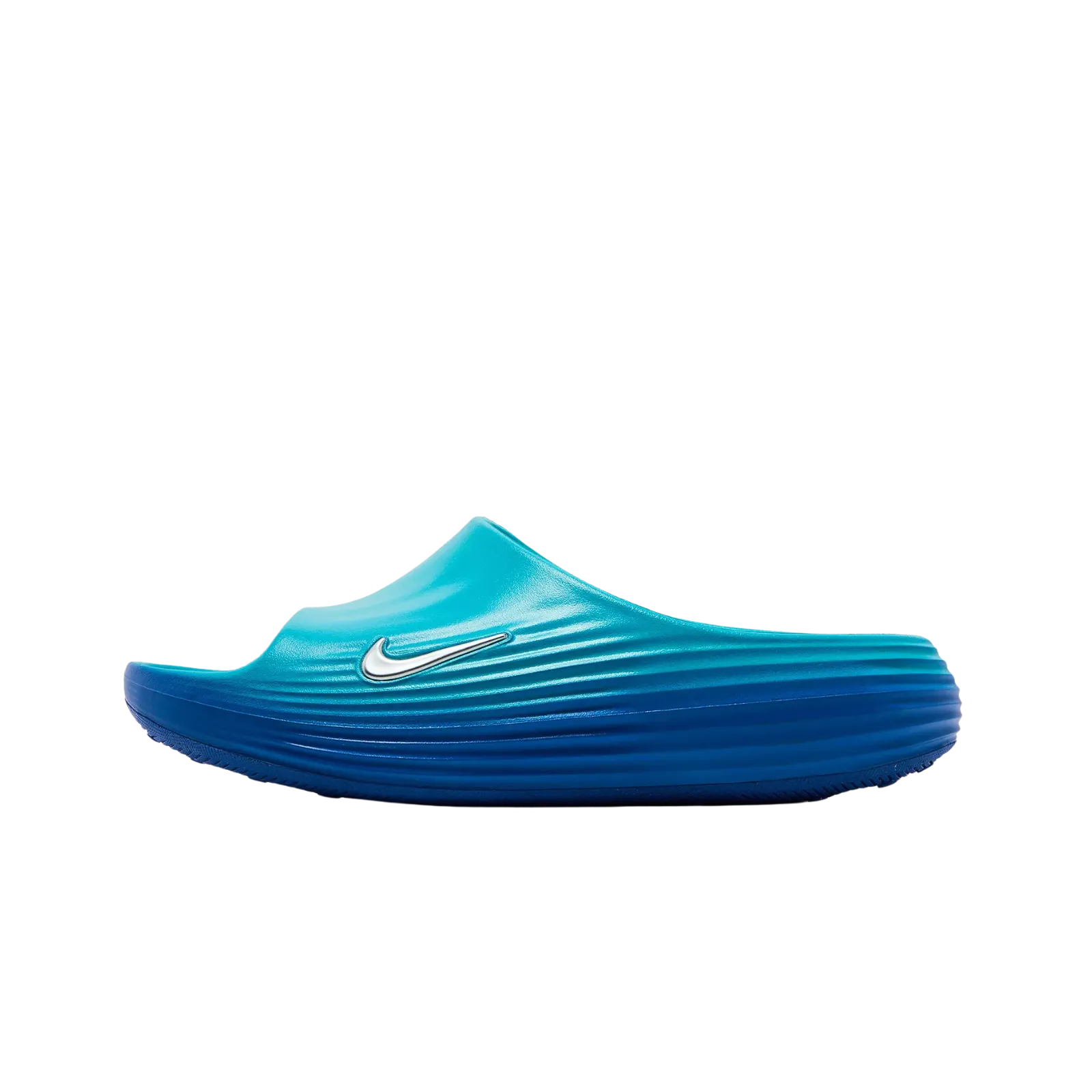 Nike ReactX Rejuven8 Slide Dusty Cactus Game Royal Nike cushioned shoes for casual wear