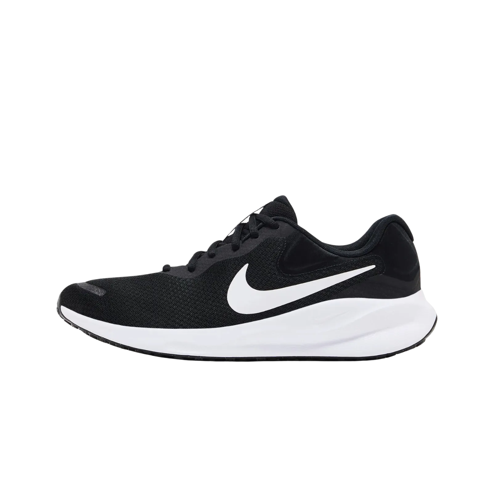 Nike Revolution 7 Black White Nike cushioned shoes for casual wear