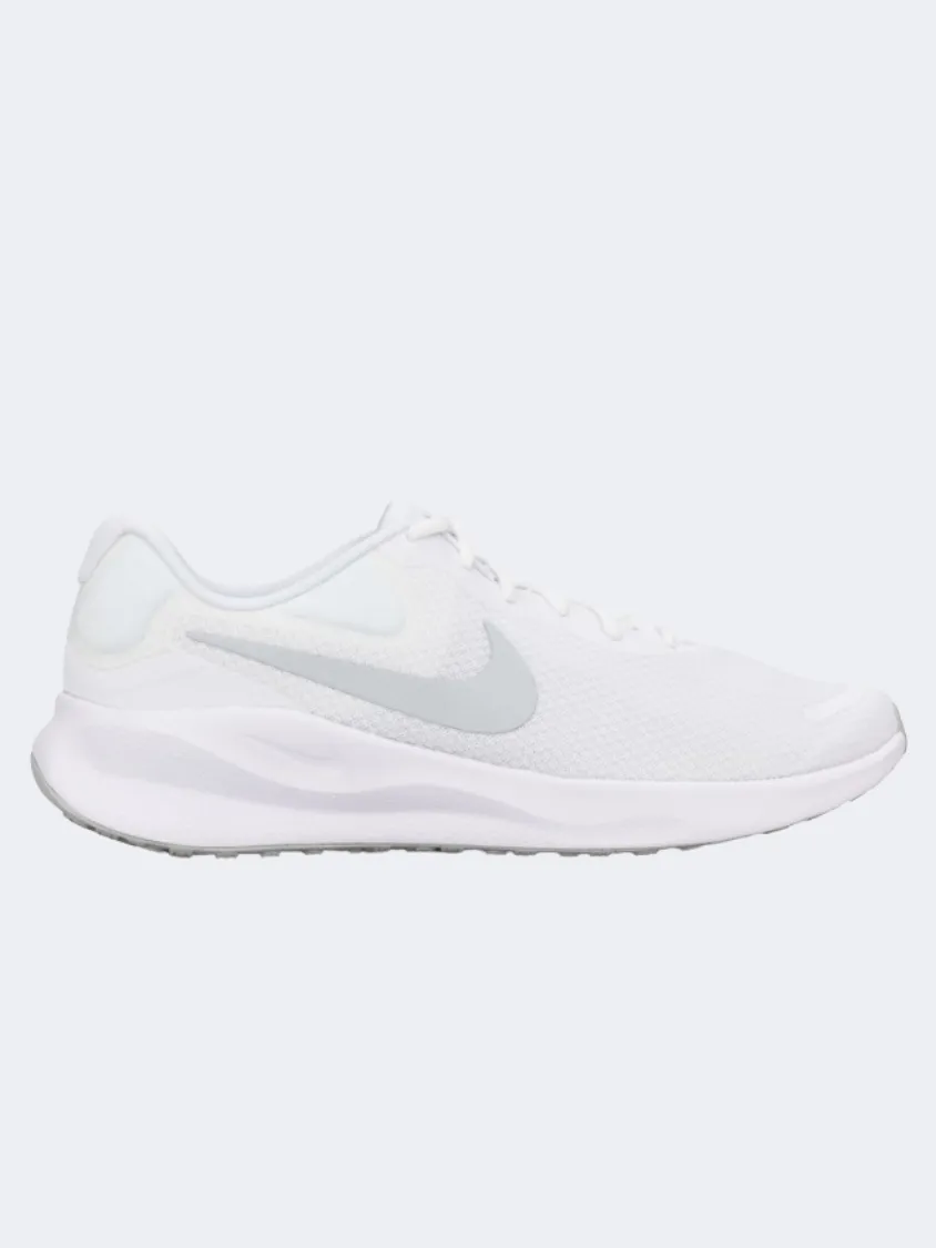 Nike Revolution 7 Men Running Shoes White/Platinum Mens shoes for everyday urban style