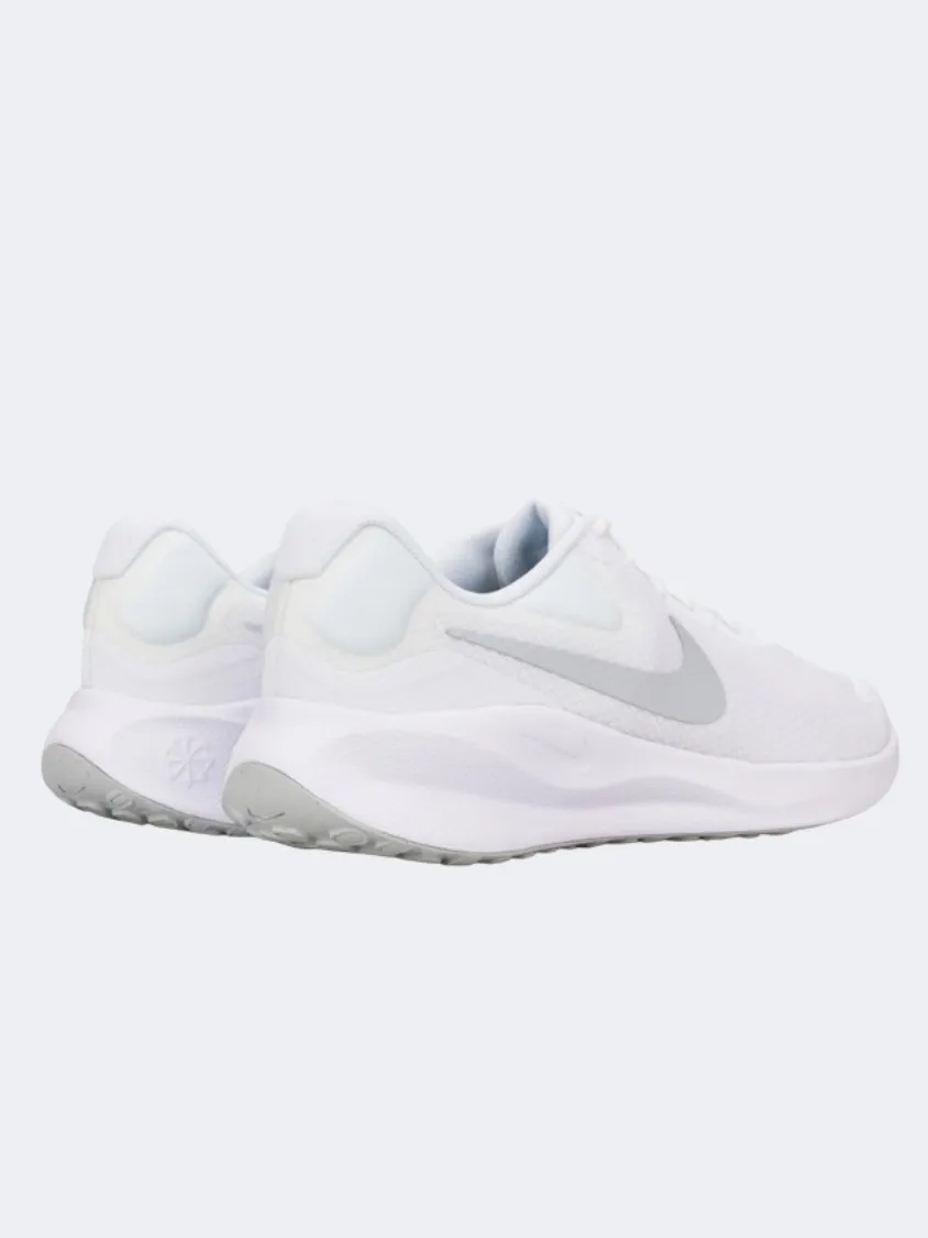 Nike Revolution 7 Men Running Shoes White/Platinum Mens Casual Everyday Sneakers