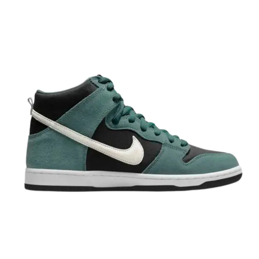 Nike SB Dunk High Pro Mineral Slate Suede Sail Black White Nike Dunk