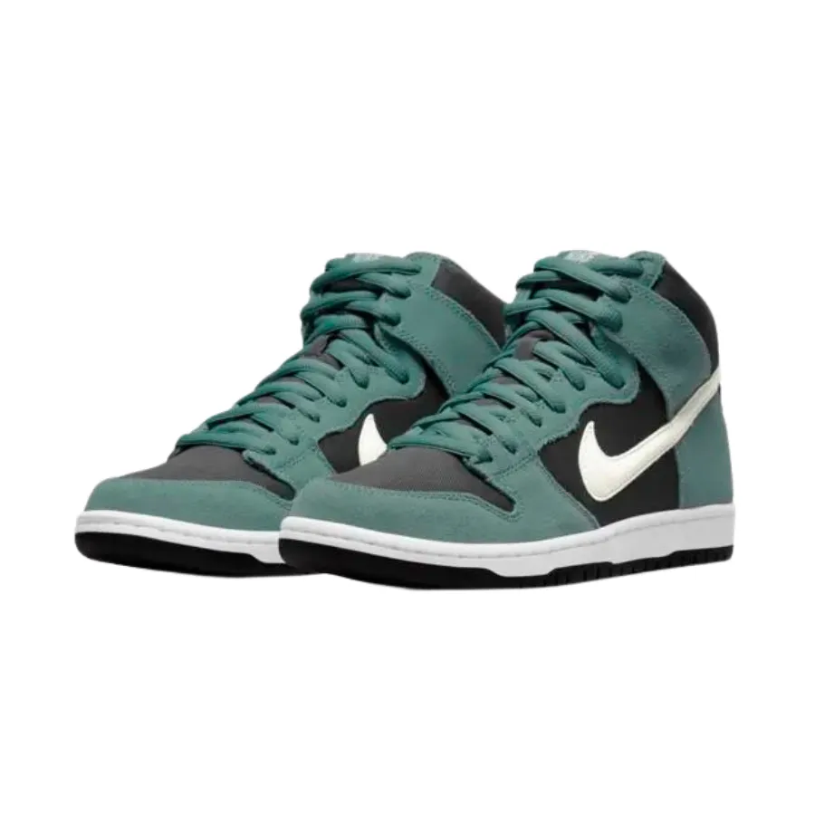 Nike SB Dunk High Pro Mineral Slate Suede Sail Black White Nike Dunk