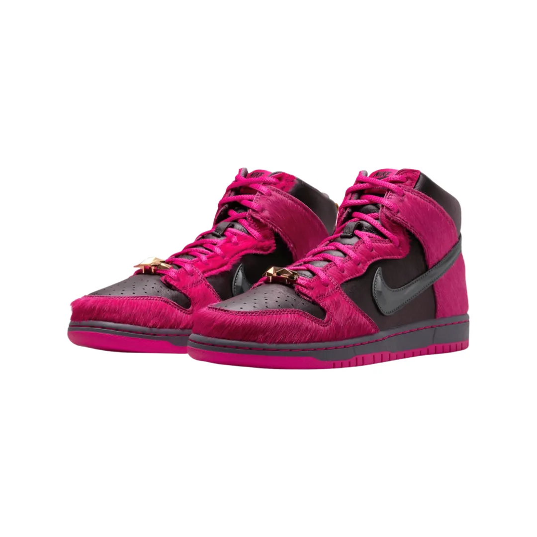 Nike SB Dunk High QS Run The Jewels Active Pink Black Iconic Sneakers
