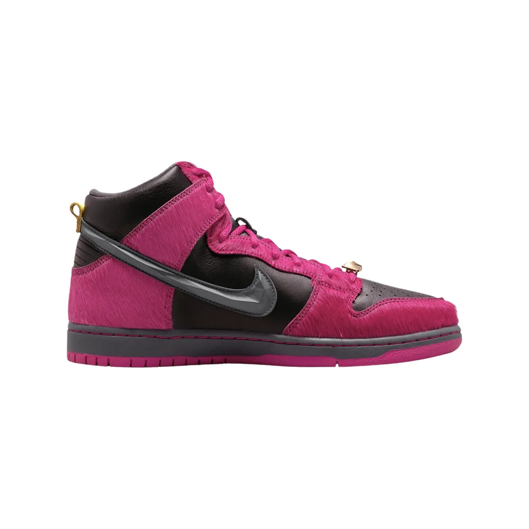 Nike SB Dunk High QS Run The Jewels Active Pink Black Iconic Sneakers