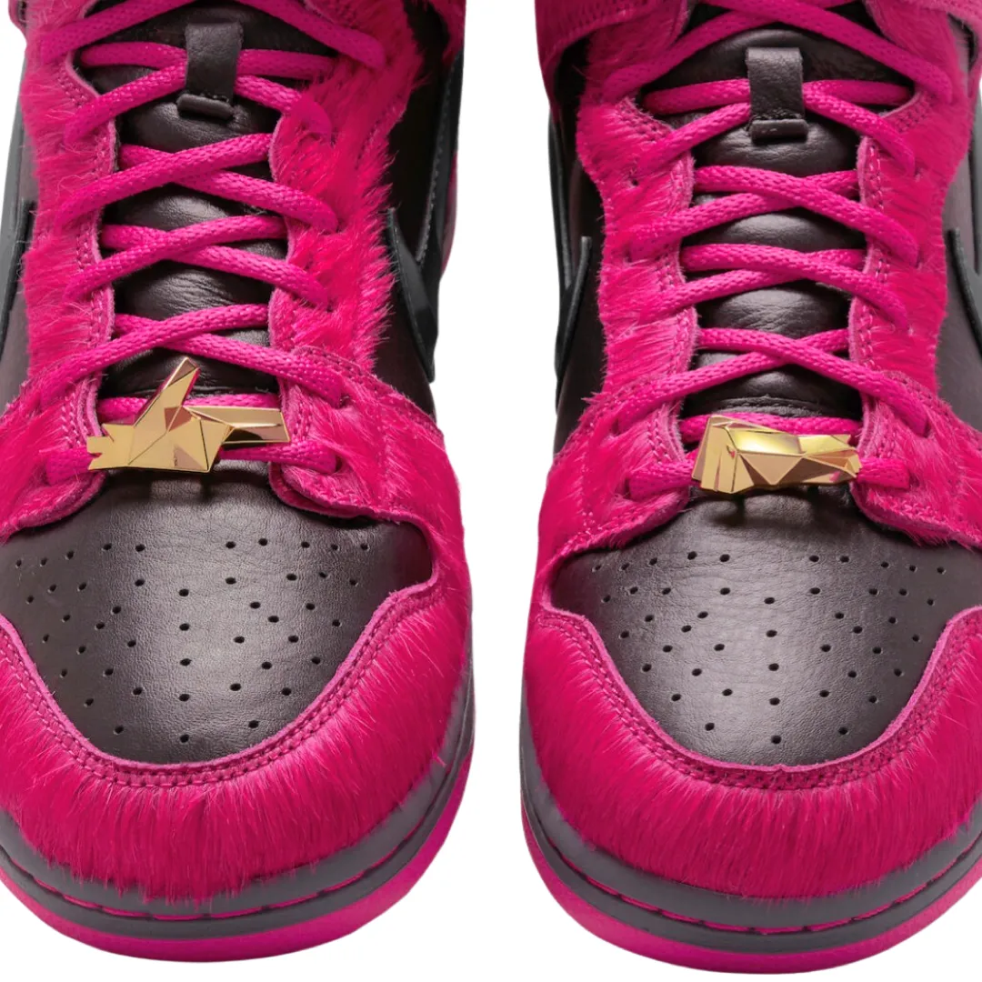 Nike SB Dunk High QS Run The Jewels Active Pink Black Iconic Sneakers
