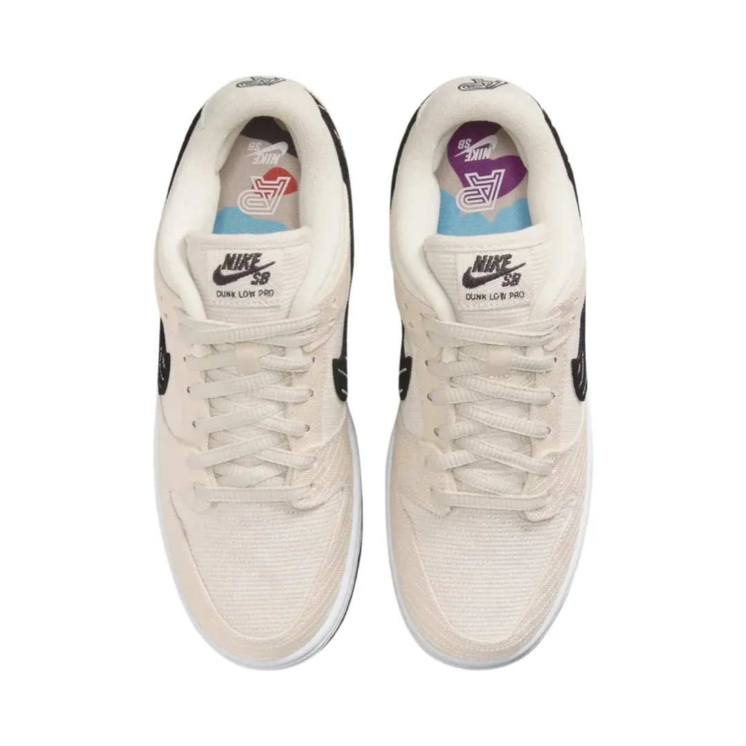 Nike SB Dunk Low Albino & Preto Fossil Black Iconic Sneakers
