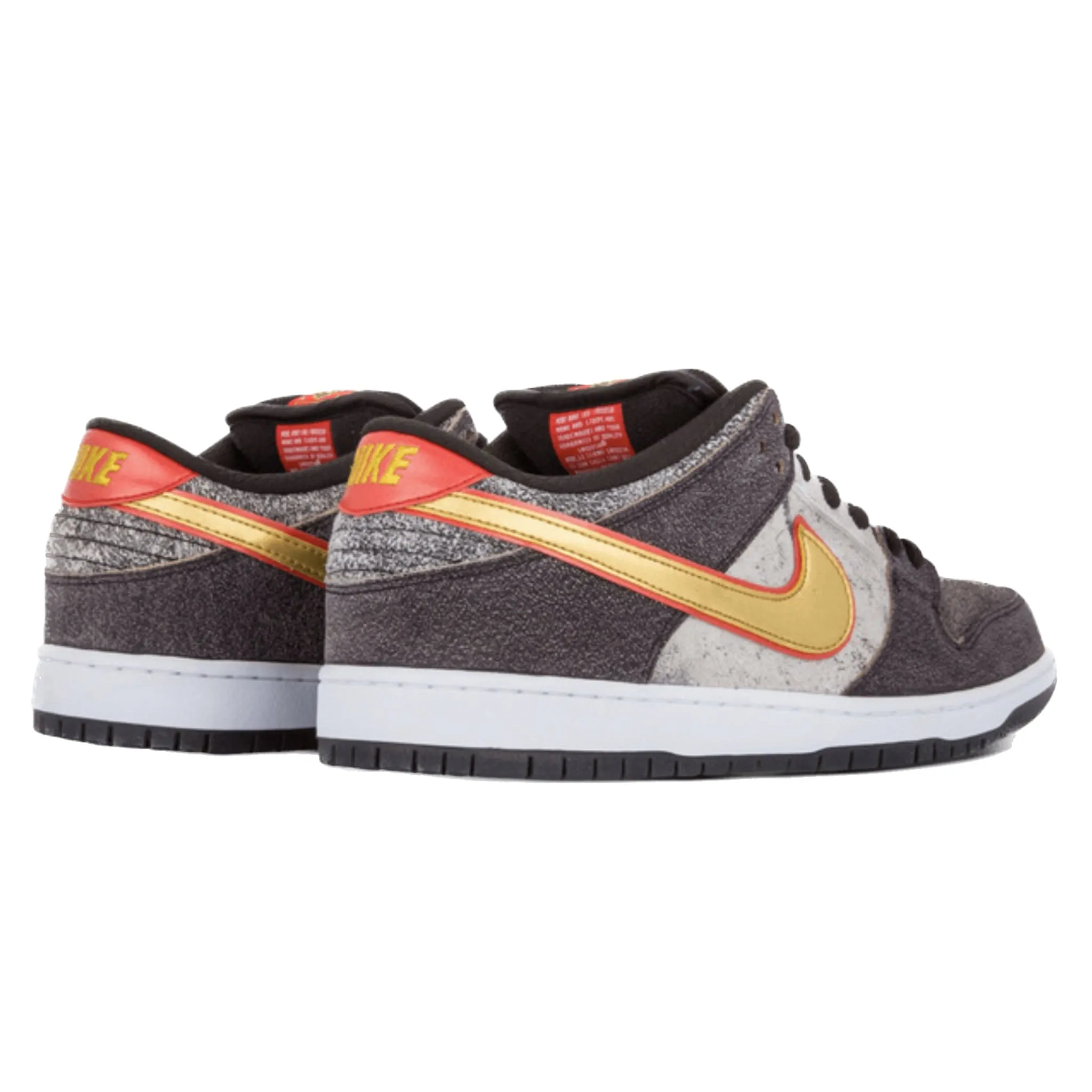 Nike SB Dunk Low Beijing Metallic Gold University Red Iconic Sneakers