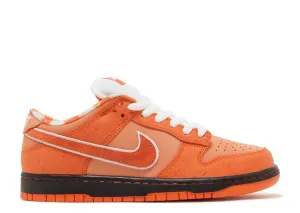 Nike SB Dunk Low Concepts Orange Lobster Nike athletic shoes with flyknit design