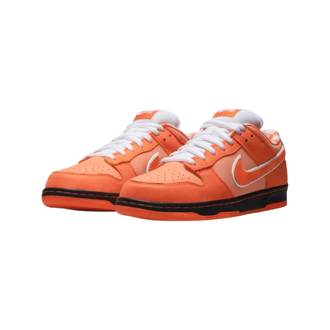 Nike SB Dunk Low Concepts Orange Lobster Normal Box Orange Frost Electro Orange White Iconic Sneakers